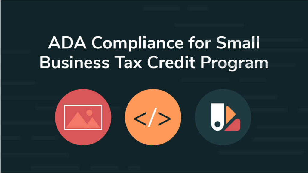 16 - ADA Compliance for Small Business Tax Credit Program